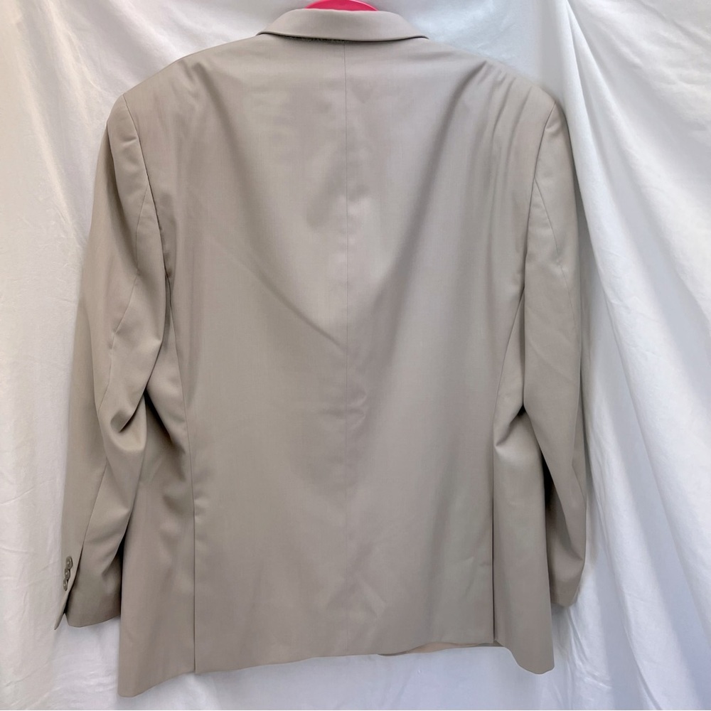 Calvin Klein 100% wool khaki sport coat. - Picture 10 of 10